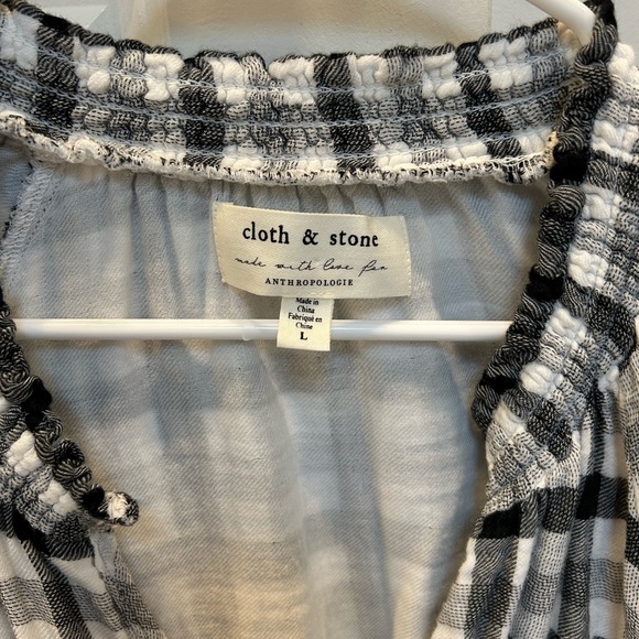 Anthropologie cloth & stone top size large - Picture 5 of 6